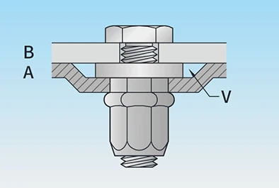 Blind Rivets Nuts & Stud Fasteners for Sheet Metal